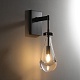 бра delight raindrop mt9093-1w black brushed gold