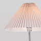 торшер eurosvet peony 01133/1 хром/серый