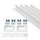 рамка для встраиваемой установки панелей arlight bx3012 white 027833