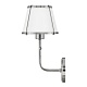 бра hinkley hk-clarke1-pn-wh