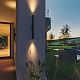 уличный настенный светильник odeon light nature tubus 7105/10wl