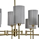 люстра на штанге indigo plisse 13033/8r brass v000537