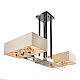 подвесная люстра ilamp play cj0104 cr