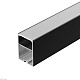 профиль arlight sl-line-4970-2000 black (by) (алюминий) 062513