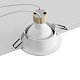 встраиваемый светильник hesby glow hsbl_0102 ip20,50вт, gu10, белый