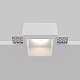 встраиваемый светильник maytoni technical gyps modern dl131-gu10-01-w