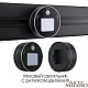 трековый светильник arte milano am-track-sockets 380011tls/lws black