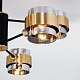 потолочная люстра eurosvet arcada 70127/6 черный