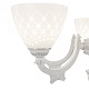 подвесная люстра arte milano 343837/5 wt+sl
