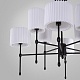 люстра на штанге eurosvet notturno 60162/8 черный smart a065663