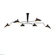 подвесная люстра st luce spruzzo sl305.402.06