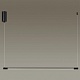 подвесной светодиодный светильник odeon light hightech fillini 4335/9l