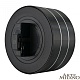 трековая розетка arte milano am-track-sockets 380011ts/es black