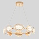 подвесная люстра crystal lux felicidad sp64w led