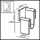настенный светильник odeon light l-vision flow 5106/11wl