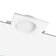 встраиваемый гипсовый светильник loft it galaxy 10354/300