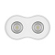 накладной светильник lightstar binoco duo 052026