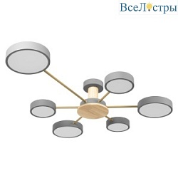 Потолочная светодиодная люстра Loft IT Sunrise 10316/6 Grey