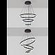 подвесная люстра natali kovaltseva oreol led lamps 81278