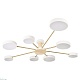 потолочная светодиодная люстра loft it sunrise 10316/8 white