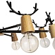 потолочная люстра loft it sven 10024/8 black