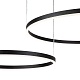 подвесная люстра indigo galass 14001/2p black v000030l