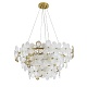 подвесная люстра indigo fiori 12049/8p brass v000555