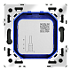 розетка телевизионная voltum s70 vls060406 (титан)