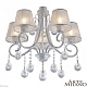 потолочная люстра arte milano amalfi 337146/5 wt+sl
