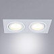 встраиваемый светильник arte lamp tarf a2168pl-2wh