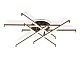 потолочный светильник ambrella light comfort linetech fl6253