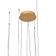 подвесной светодиодный светильник loft it ring 10017/4l