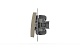 переключатель двухклавишный проходной elbi zena vega 609-012500-211
