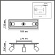 спот lumion ledio pine 8025/20wl