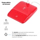 настольная лампа эра nled-447-9w-r б0017434