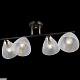 потолочная люстра illumico il0739-4csq-24 bk fgd aries