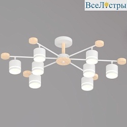 Люстра на штанге Reluce 78730-0.3-08 GX53 WH+WOOD