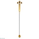 настенный светильник arte lamp mirach a2142ap-10pb