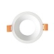 встраиваемый светильник crystal lux clt 080c1 wh