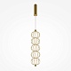 подвесной светодиодный светильник maytoni golden cage mod216pl-l10g3k