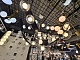 подвесной светодный светильник crystal lux bosque sp7 l3000 black/transparent