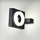уличный настенный светильник odeon light vart 6654/5wl