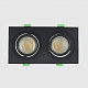 встраиваемый светильник crystal lux clt 002c2 bl v2