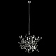 подвесной светильник crystal lux garden sp3 d400 chrome
