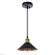 подвесной светильник arte lamp cappello a7037sp-1bk