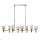 подвесная люстра odeon light saga classic 5088/8a