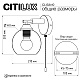 бра citilux tika cl133410