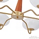 подвесная люстра arte milano napoli 310166/d780/6 bs/wd