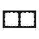 рамка пластиковая arlight frm-nobe-sfpl-2-bk 054216