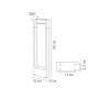 ландшафтный светильник arte lamp trapezio a2466pa-1bk